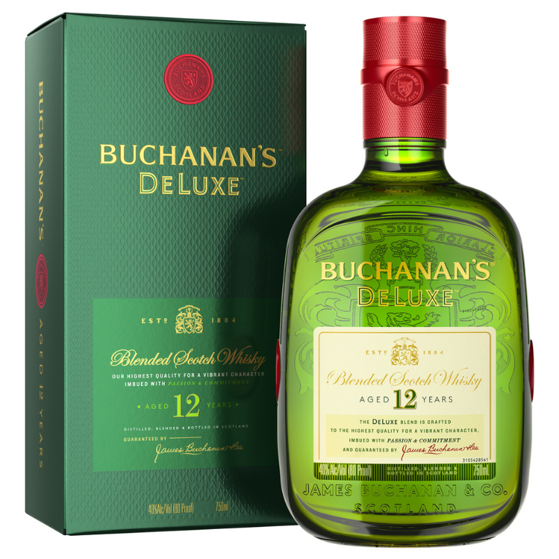 Buchanans 12 Years Scotch Whiskey 750ml