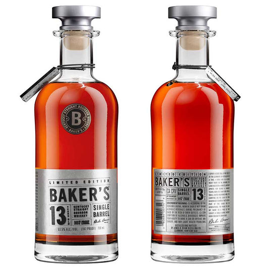 Bakers 13 Year Single Barrel Bourbon Whiskey 750ml