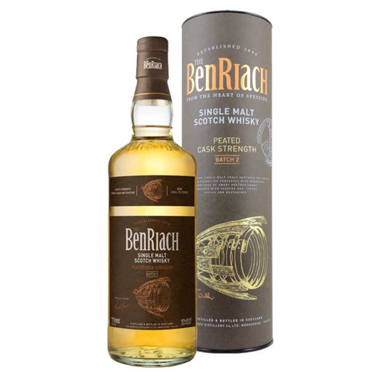 Benriach Peated Cask Batch 2 Scotch 750ml