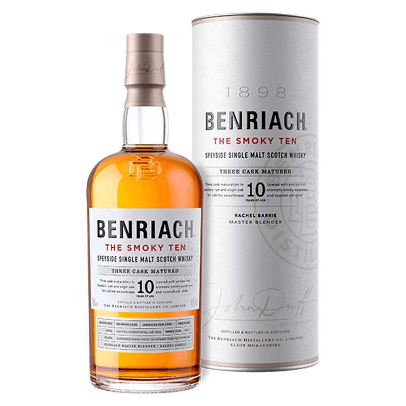 Benriach The Smoky Ten 10 Year Scotch 750ml