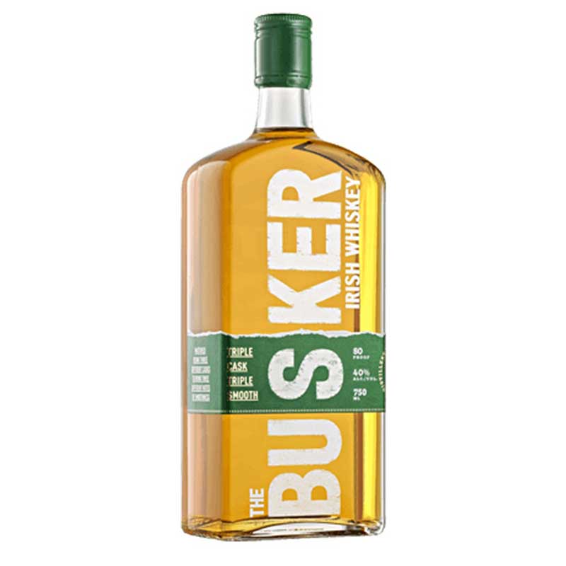 Busker Triple Cask Irish Whiskey 750ml