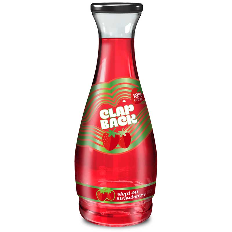 Clap Back Strawberry 1L