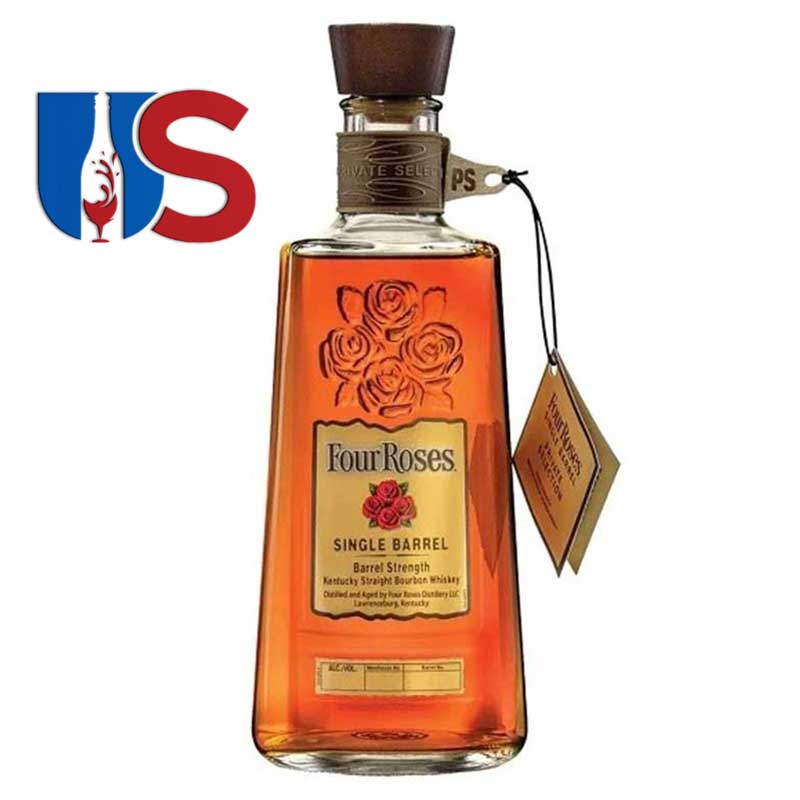 Four Roses Single Barrel Barrel Strength Bourbon Whiskey 750ml