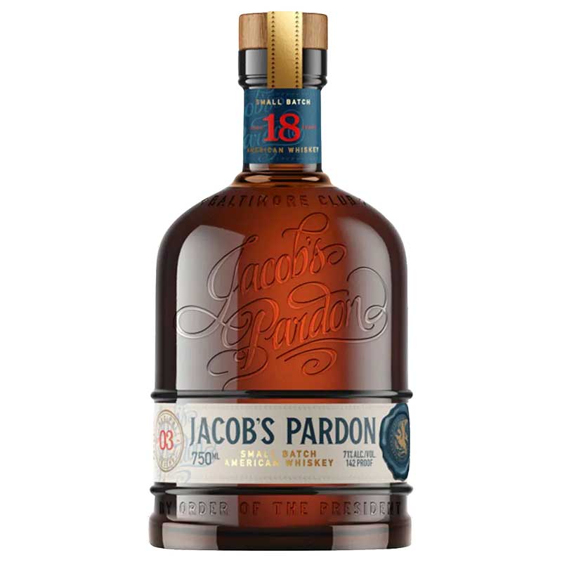 Jacob’s Pardon 18 Year Whiskey 750ml