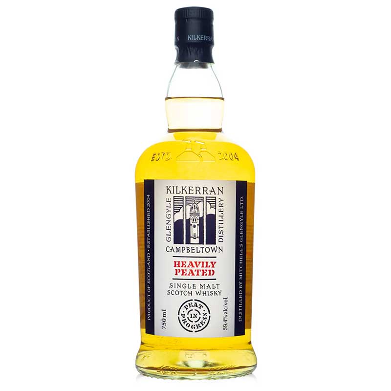 Kilkerran Heavily Peated Batch6 Scotch 750ml