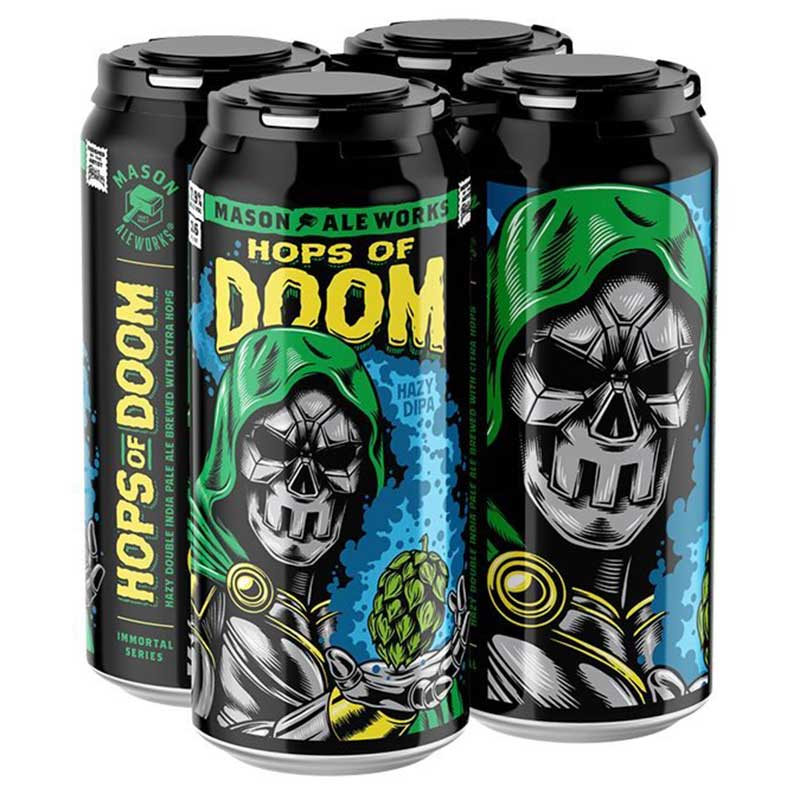 Mason Ale Works Hops Of Doom Hazy Double IPA 4pk 16oz/Cans