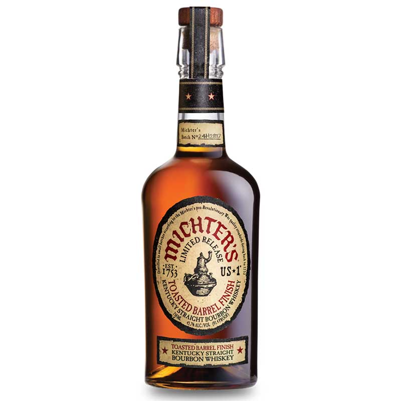 Michters Toasted Barrel Finish Bourbon Whiskey 750ml