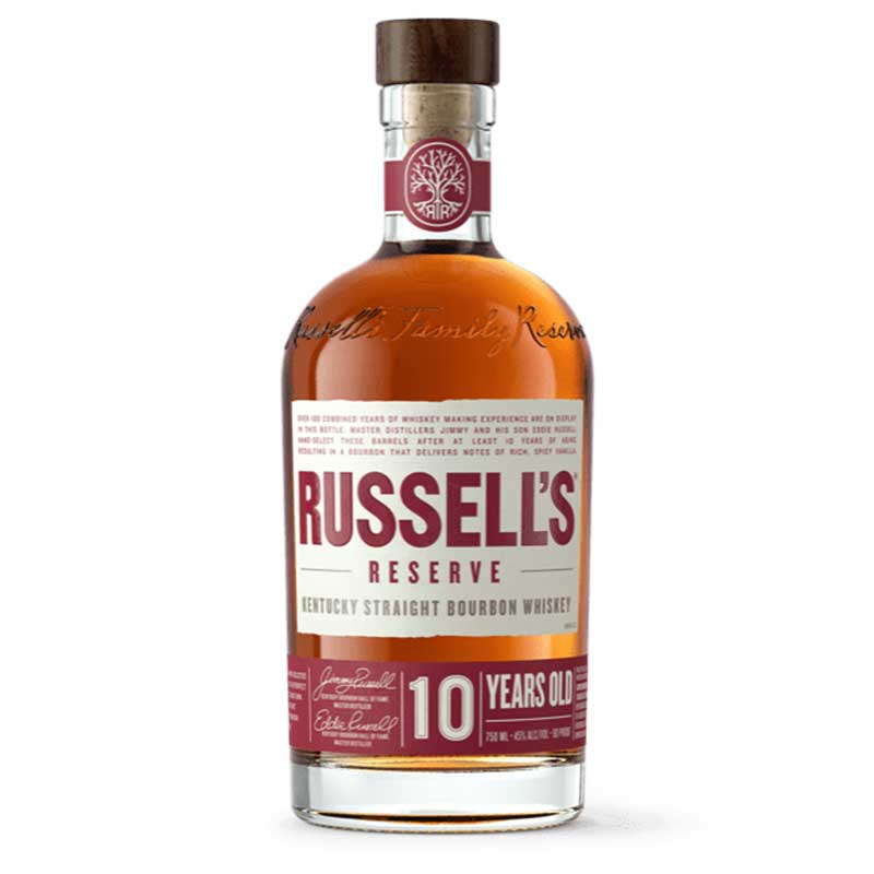 Russells 10 Year Bourbon Whiskey 750ml