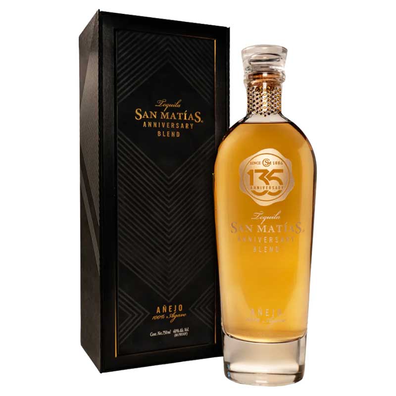 San Matias Anniversary Blend Anejo Tequila 750ml