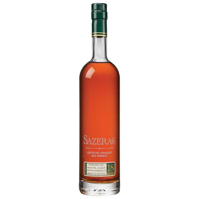 Sazerac 18 Year Rye Whiskey 750ml