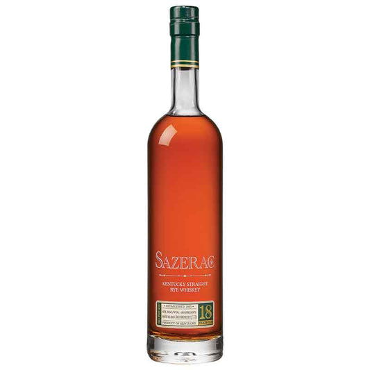 Sazerac 18 Year Rye Whiskey 750ml