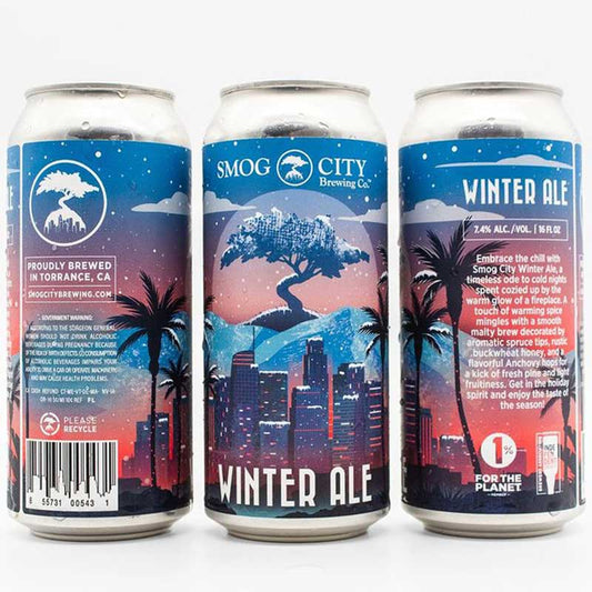 Smog City Winter Ale 4pk 16oz/Cans