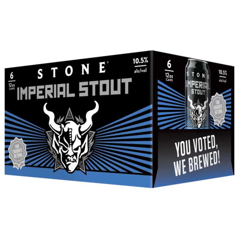 Stone Imperial Stout Seasonal 6pk 12oz/Cans