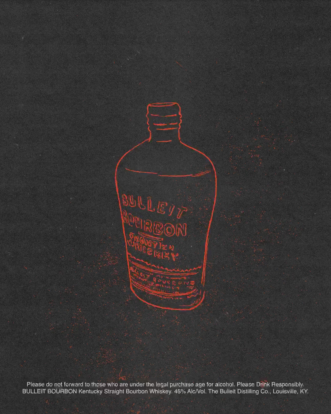 Bulleit Bourbon Whiskey 375ml