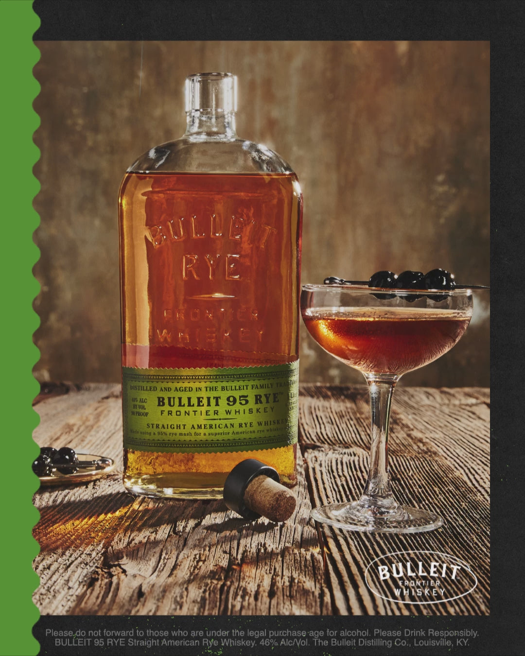 Bulleit Rye Whiskey 1.75L